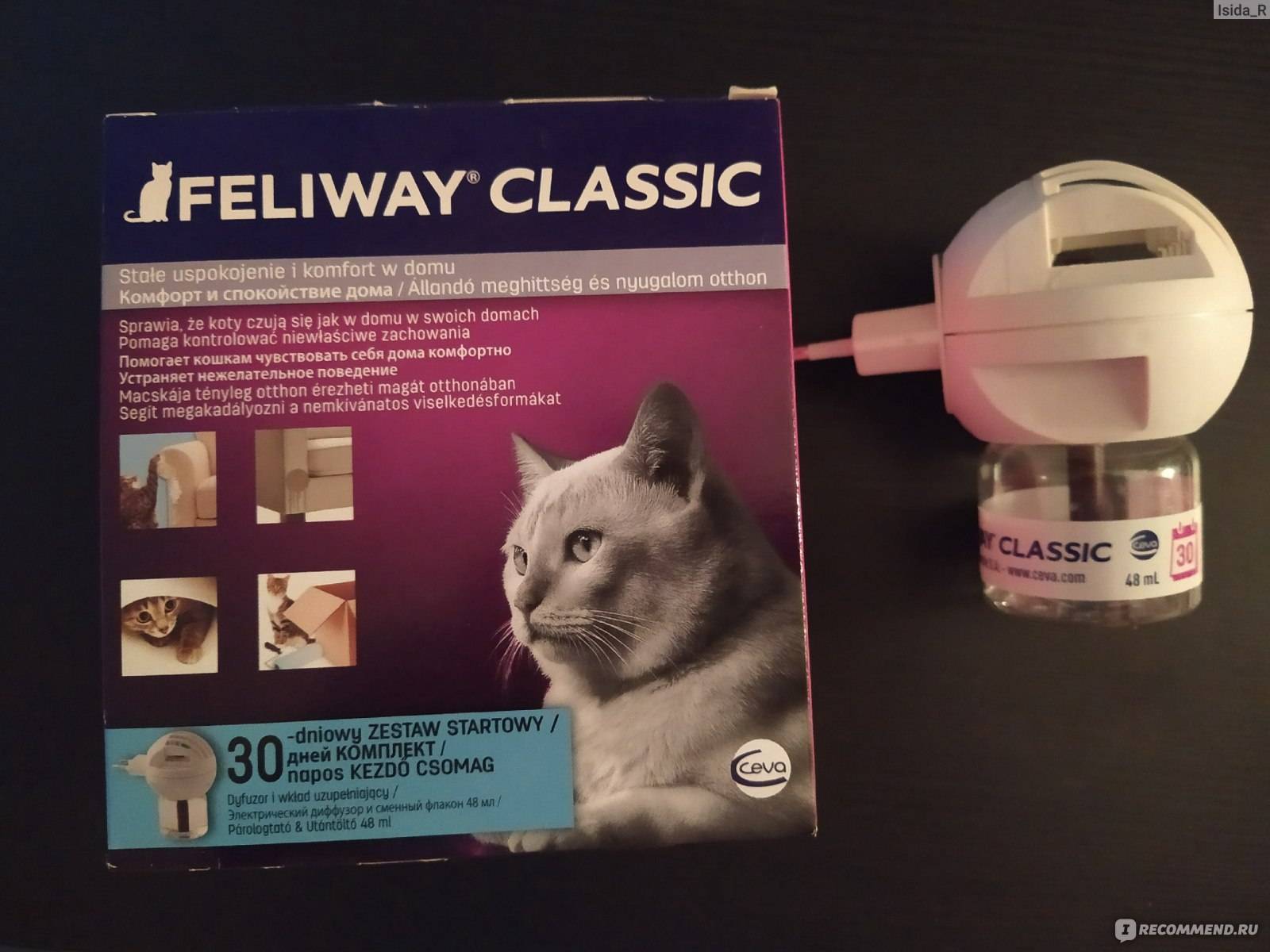 Феливей для кошек - феромоны, спрей, диффузор, инструкция по применению, цена, отзывы