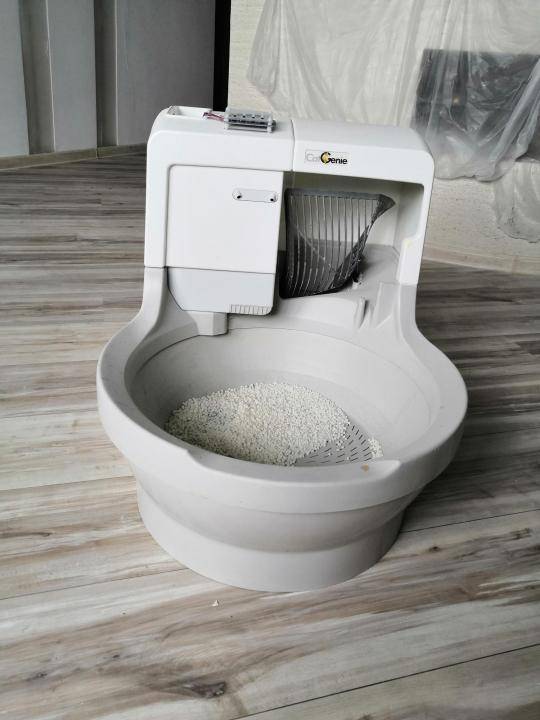 Автоматический туалет для кошек из россии