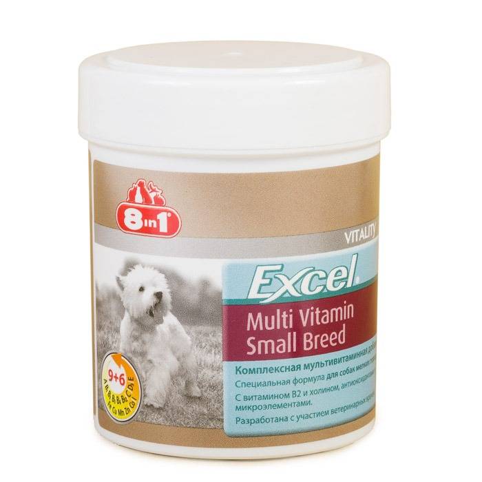 Комплекс витамин для собак для шерсти и кожи 8 в 1: правила применения биодобавки с высоким содержанием натуральных ингредиентов