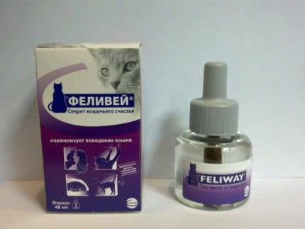 Феромон феливей (feliway) для кошек — спрей, ошейник, диффузор