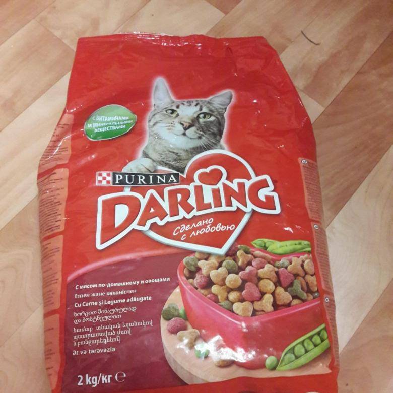 Корм для кошек "дарлинг": состав, отзывы ветеринаров
