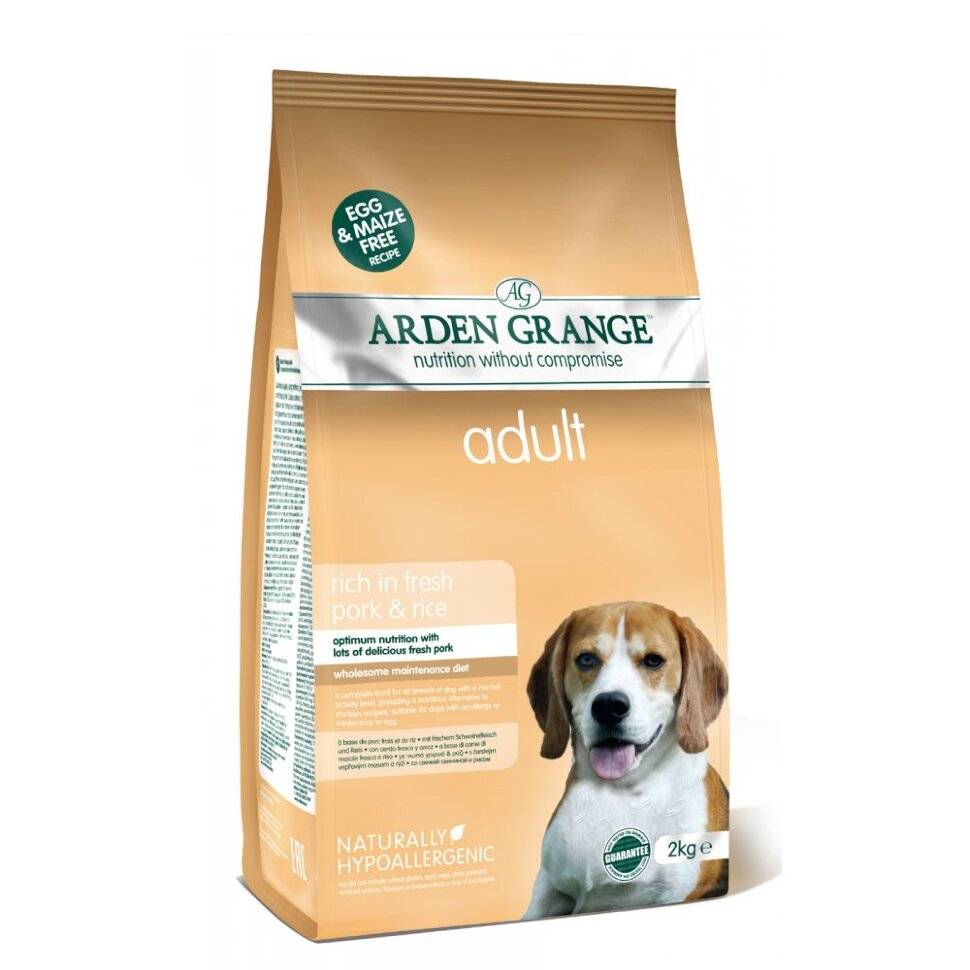 Арден гранж: корм для собак и щенков (arden grange)
