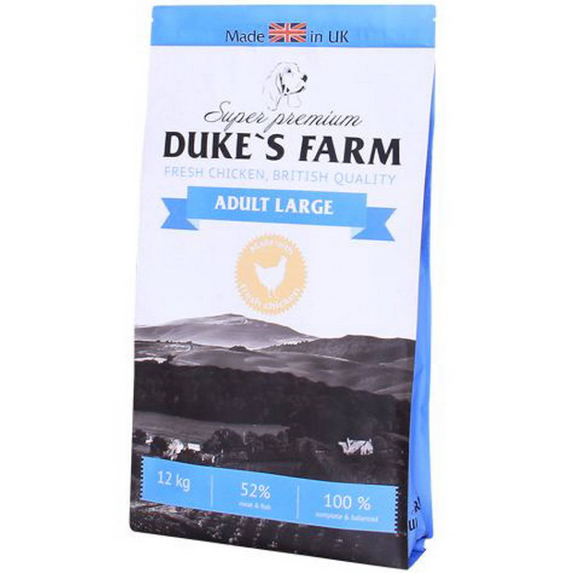 Dukes farm: корм для собак, описание рациона