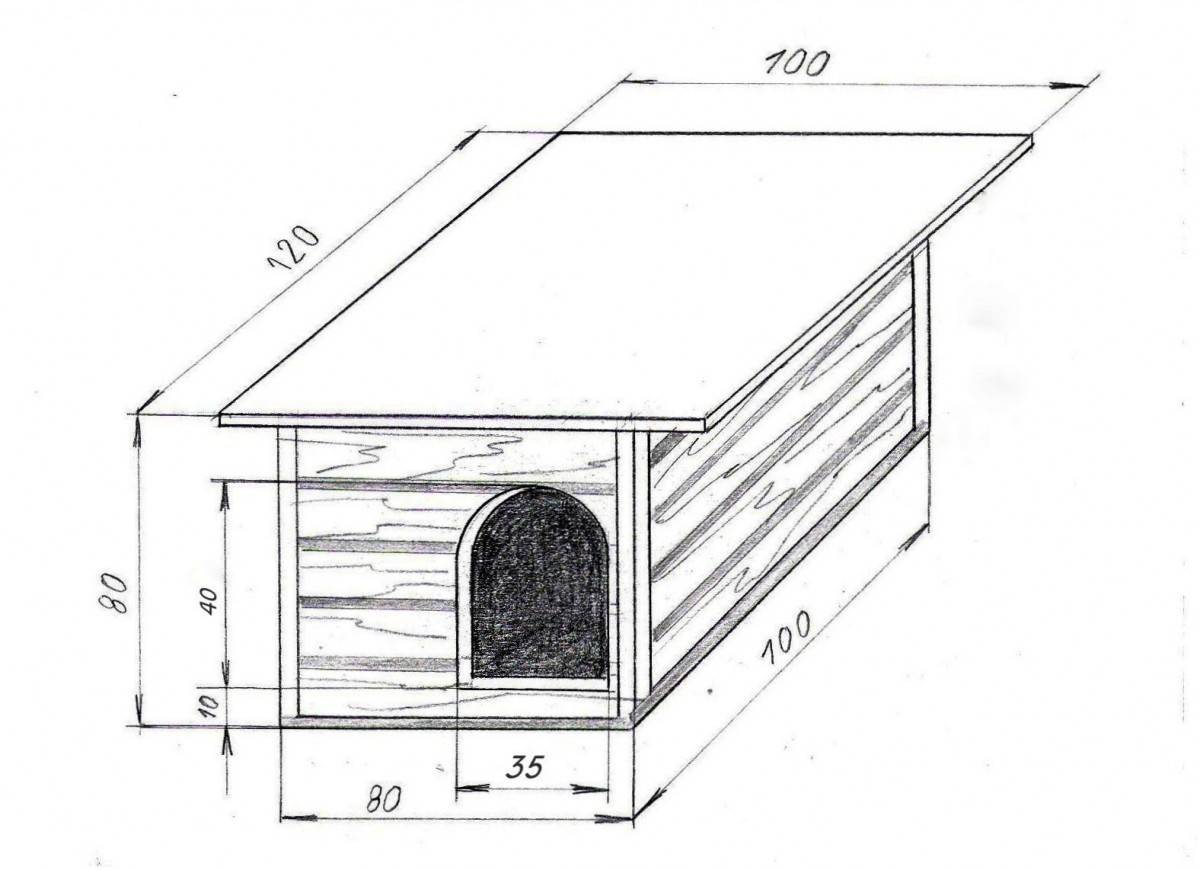 Будка для немецкой овчарки (46 фото): размеры. как сделать собачью конуру по чертежам своими руками со спальным местом или вольером?