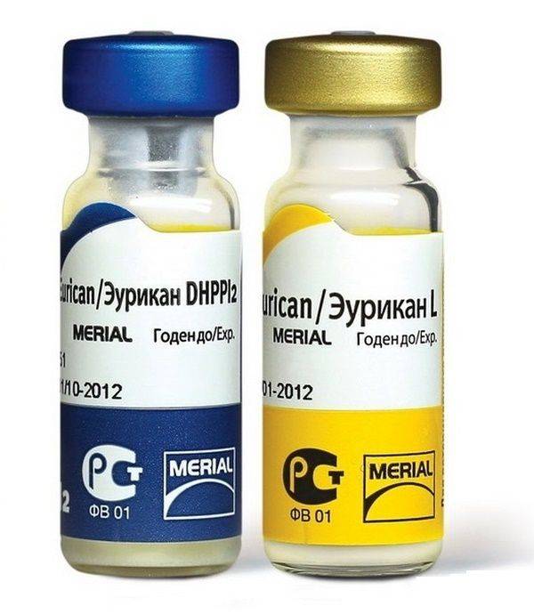 Вакцина для собак merial эурикан dhppi-l, 1 д