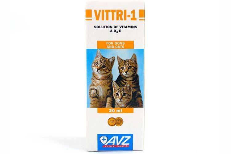 Виттри 1 для кошек: инструкция и показания к применению, отзывы, цена
