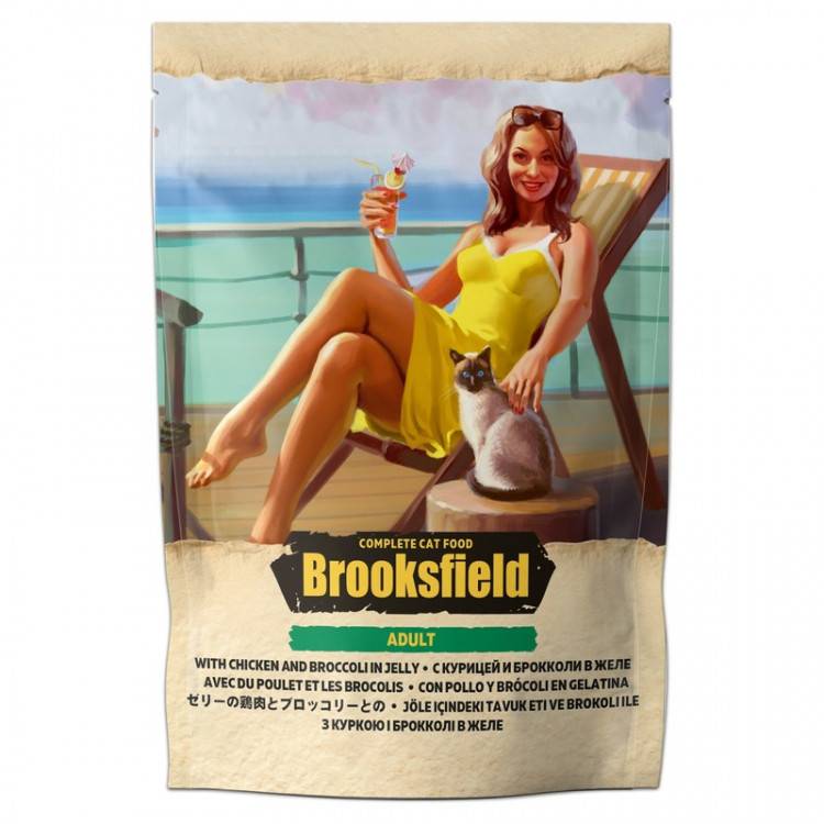 Корм для кошек brooksfield: отзывы, разбор состава, цена