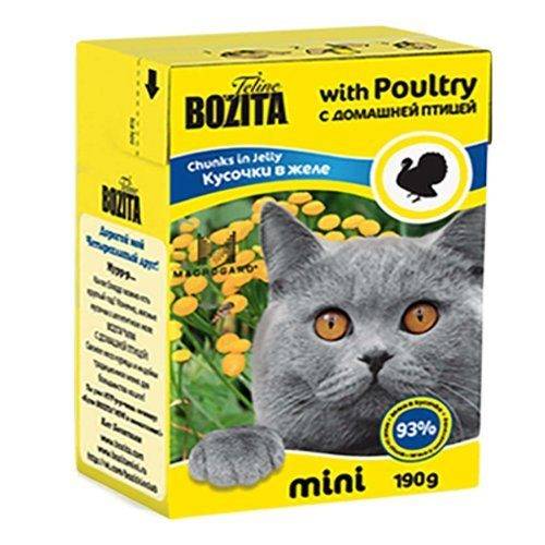 Корм для кошек bozita: отзывы, разбор состава, цена