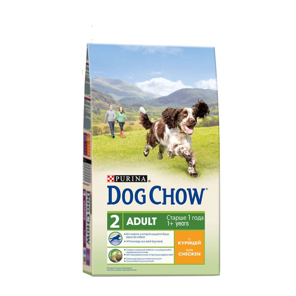Корм для собак dog chow (дог чау)