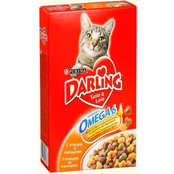 Корм для кошек "дарлинг": состав, отзывы ветеринаров