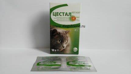 Цестал для кошек: инструкция по применению, дозировки и особенности лечения