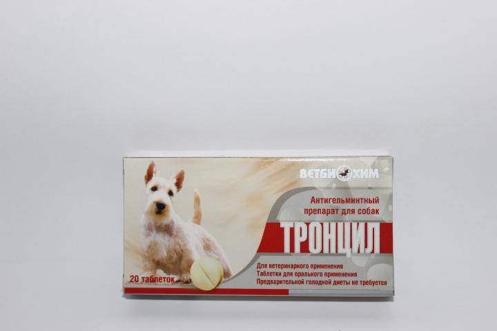 ᐉ тронцил для собак — инструкция по применению - ➡ motildazoo.ru