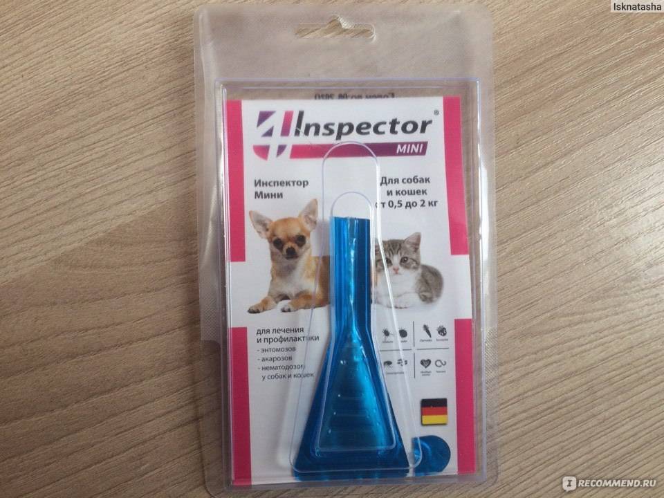 Инспектор тотал с инструкция по применению. капли инспектор для кошек и котов