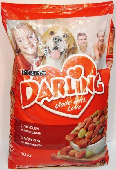 Корма для собак darling (дарлинг)