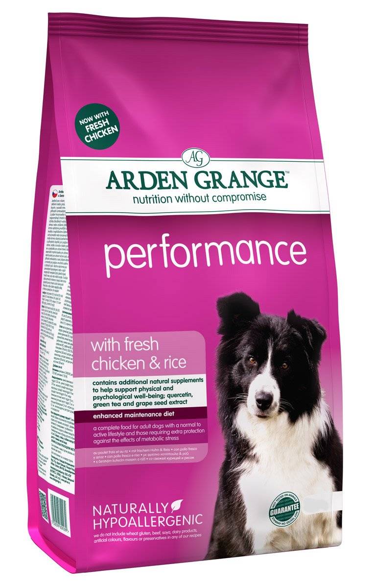 Арден гранж корм для собак: польза и состав британского питания
