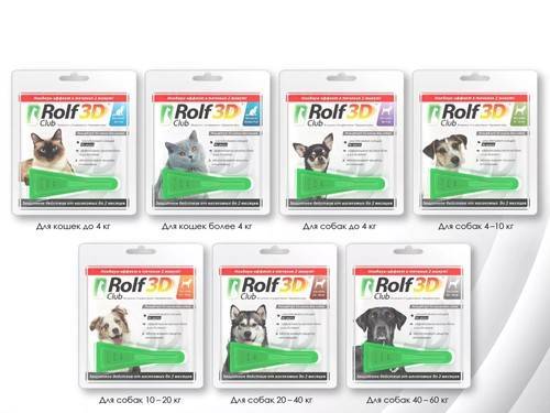Рольф капли для кошек (rolf 3d club): инструкция по применению
