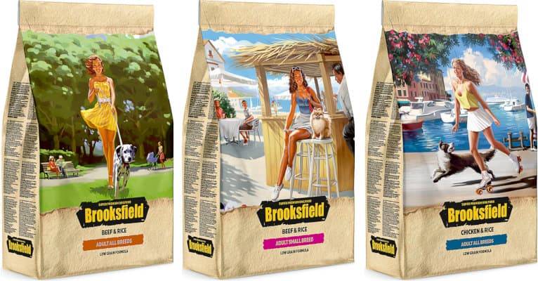 Корм brooksfield для кошек