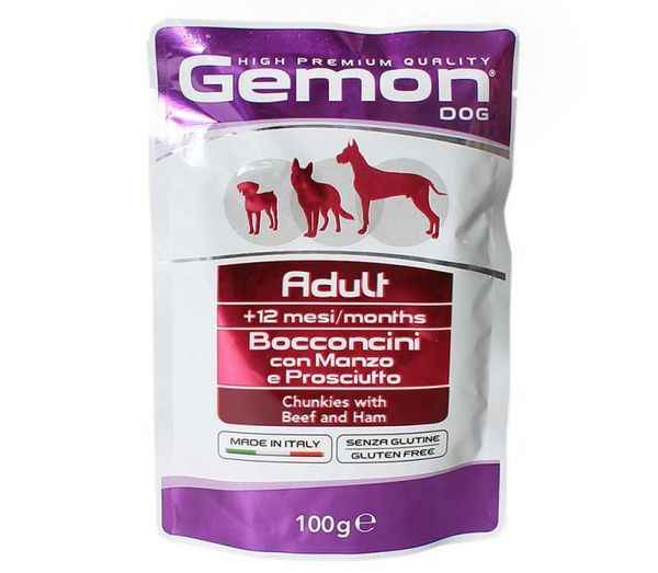Корм джимон (gemon) для собак | состав, цена, отзывы