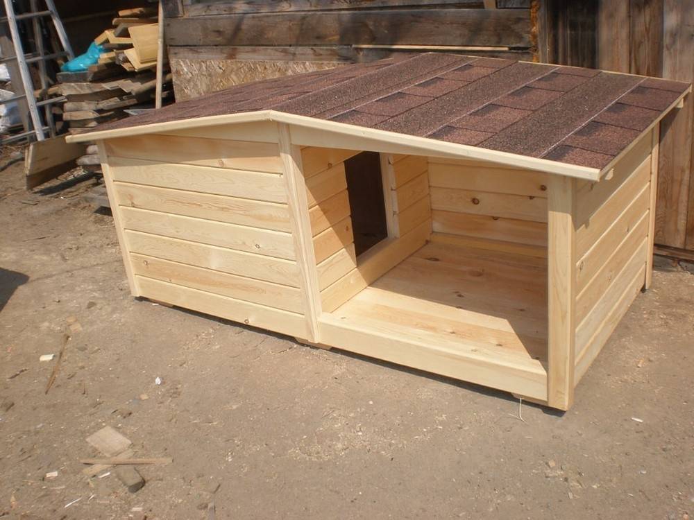 Как построить собачью будку