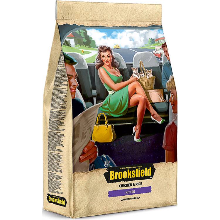 Корм brooksfield для кошек
