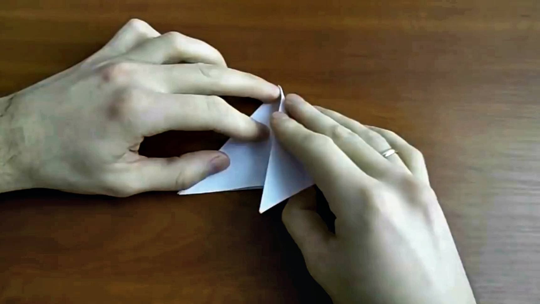 Оригами собачка из бумаги поэтапно