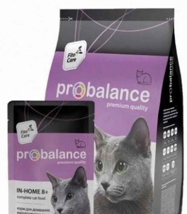 Корм probalance для кошек