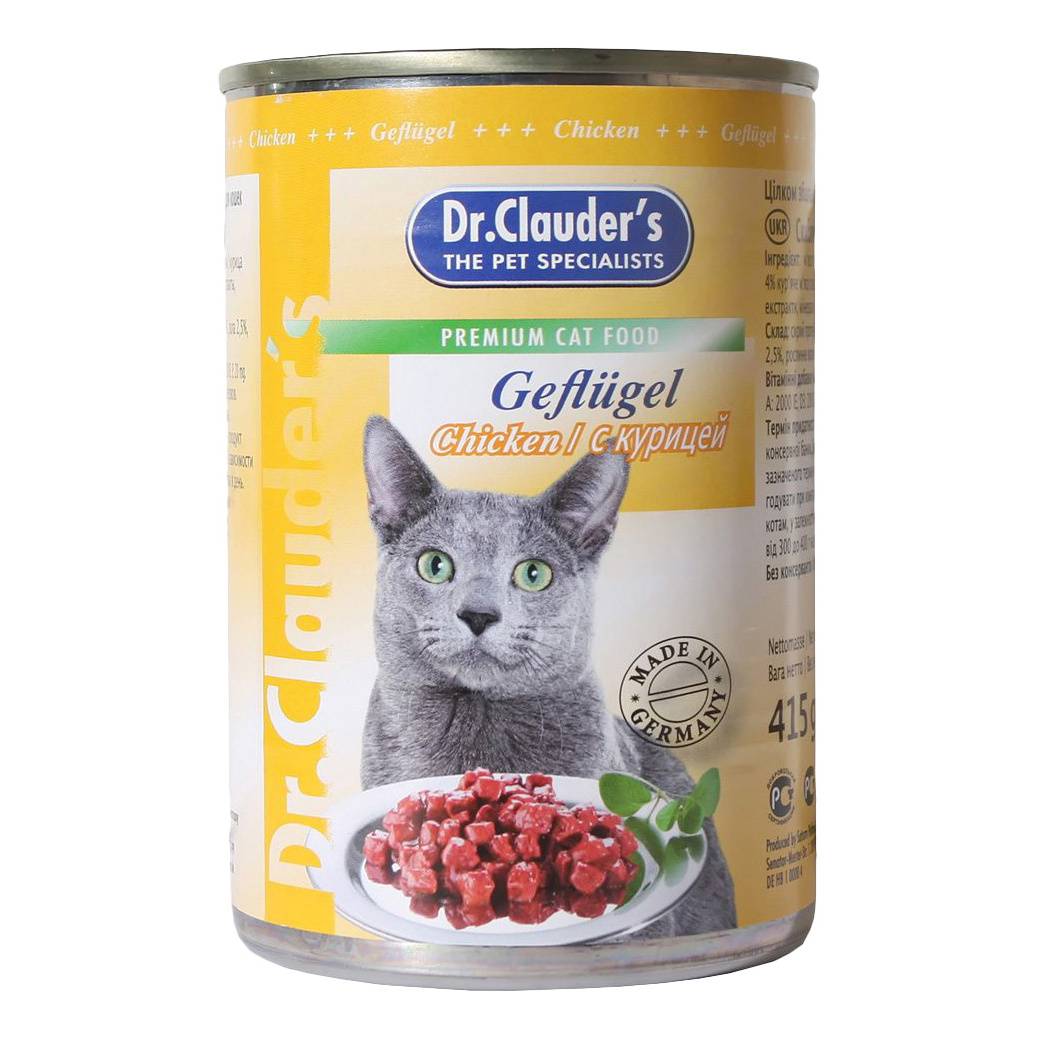 Dr clauder’s — бюджетный корм с претензией на звание премиум