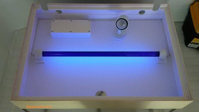 Ультрафиолетовое освещение для террариумов с черепахами
