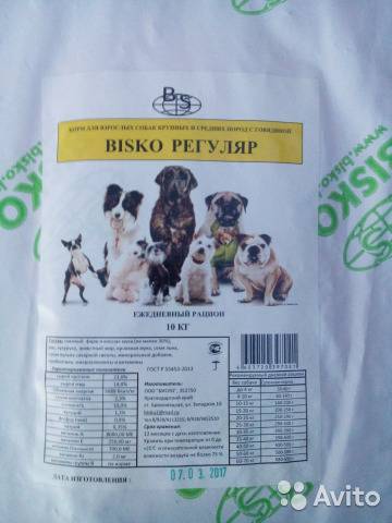 Биско (Bisco) – корм для собак