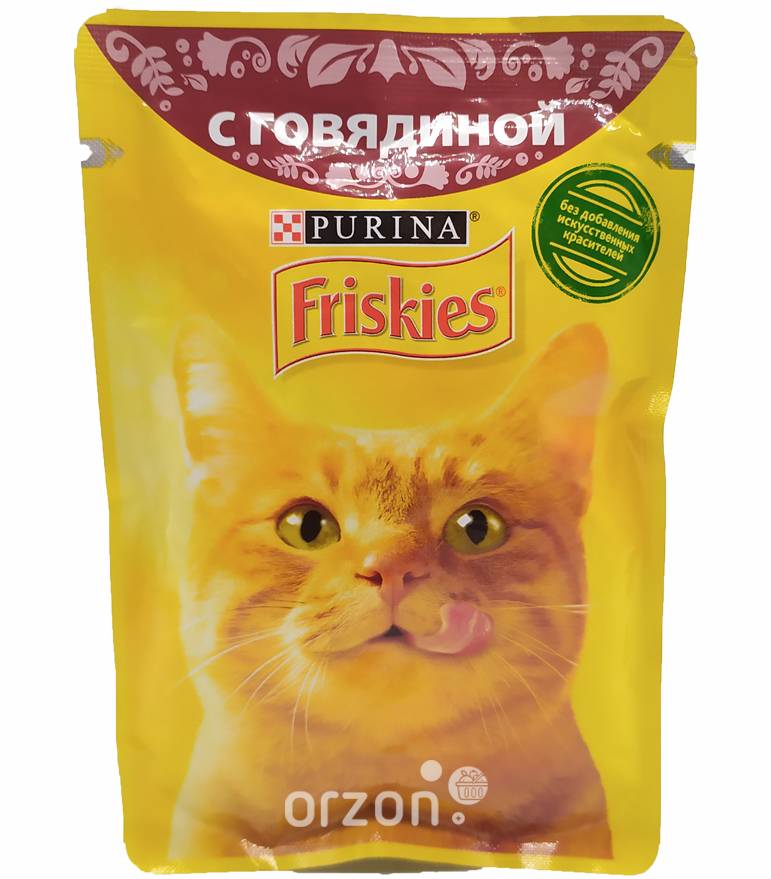 Корм для кошек "фрискис" для питания котят, взрослых и стерилизованных животных