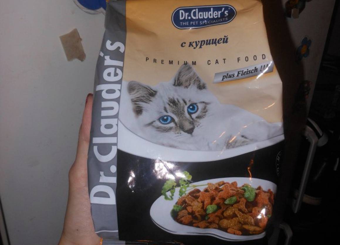 Корм  для кошек dr сlauder’s: отзывы и разбор состава